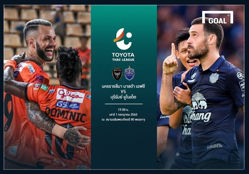 TOYOTA THAI LEAGUE PREVIEW : นครราชสีมา เอฟซี - บุรีรัมย์ ยูไนเต็ด