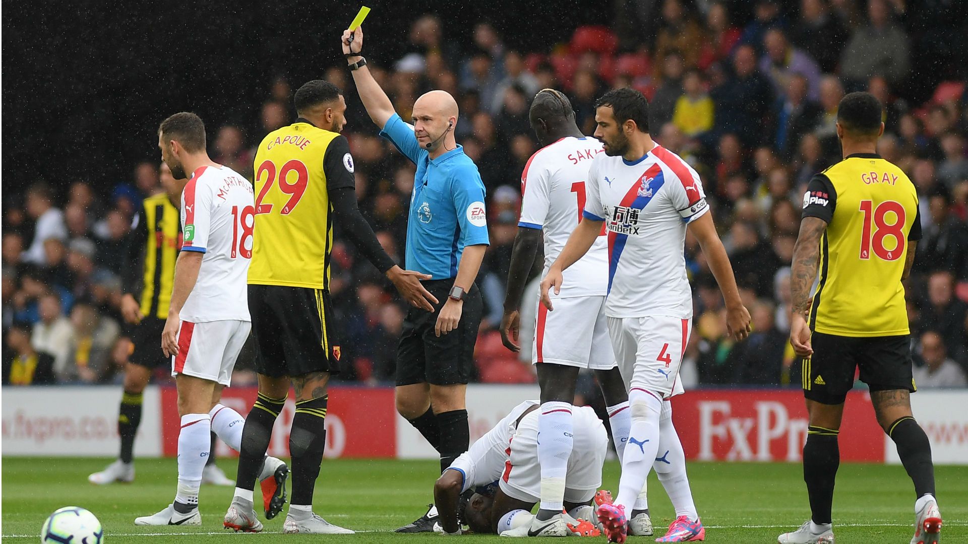Capoue Zaha Crystal Palace Watford