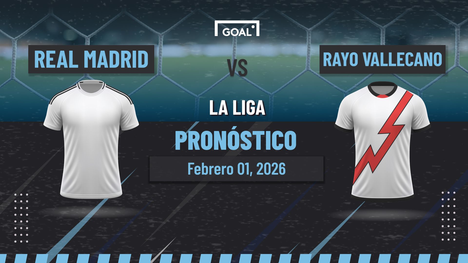 Real Madrid vs Rayo Vallecano Pronóstico y Apuestas LaLiga | 01/02/26