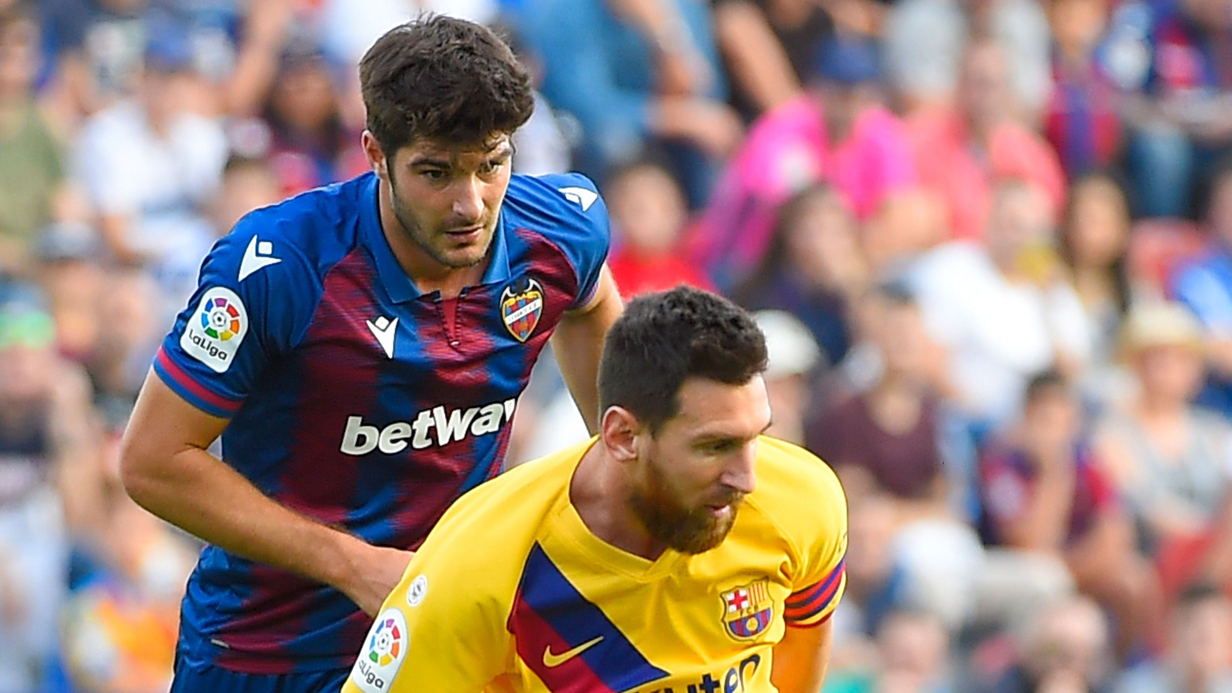 Lionel Messi Gonzalo Melero Levante Barcelona LaLiga 02112019