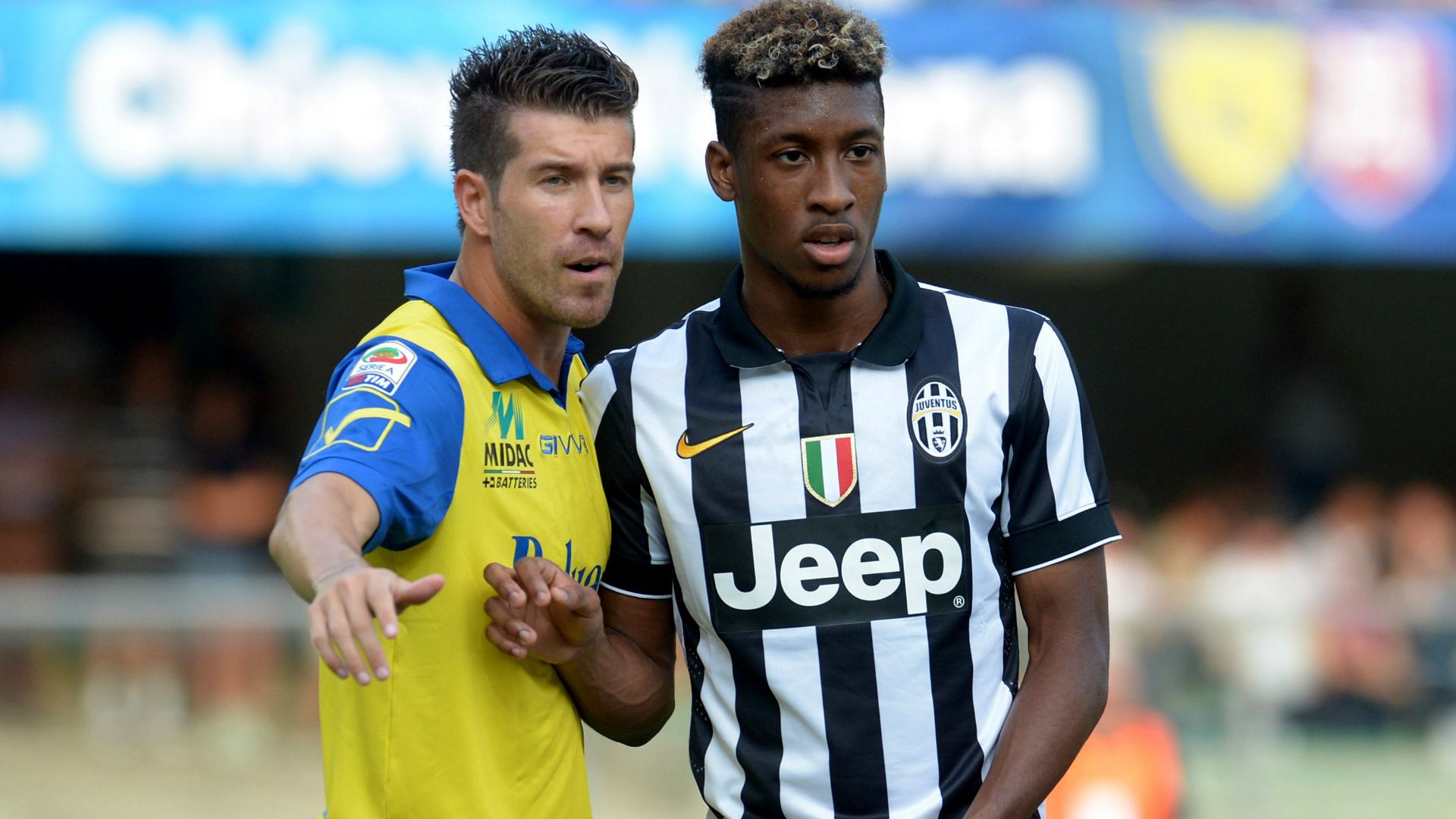 Kinglsey Coman Chievo Juventus