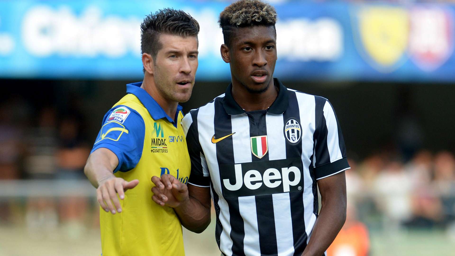 Kinglsey Coman Chievo Juventus