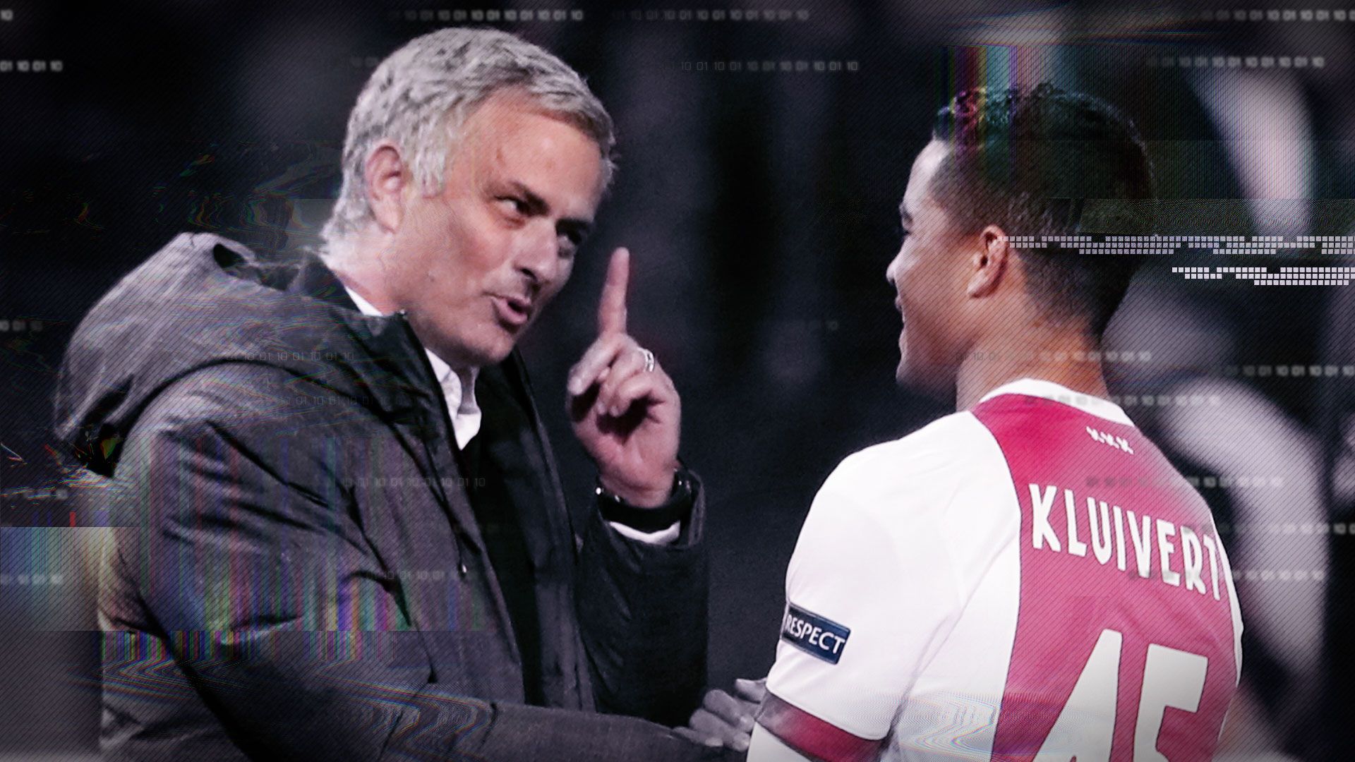 Jose Mourinho Justin Kluivert GFX