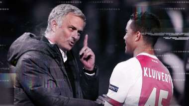Jose Mourinho Justin Kluivert GFX