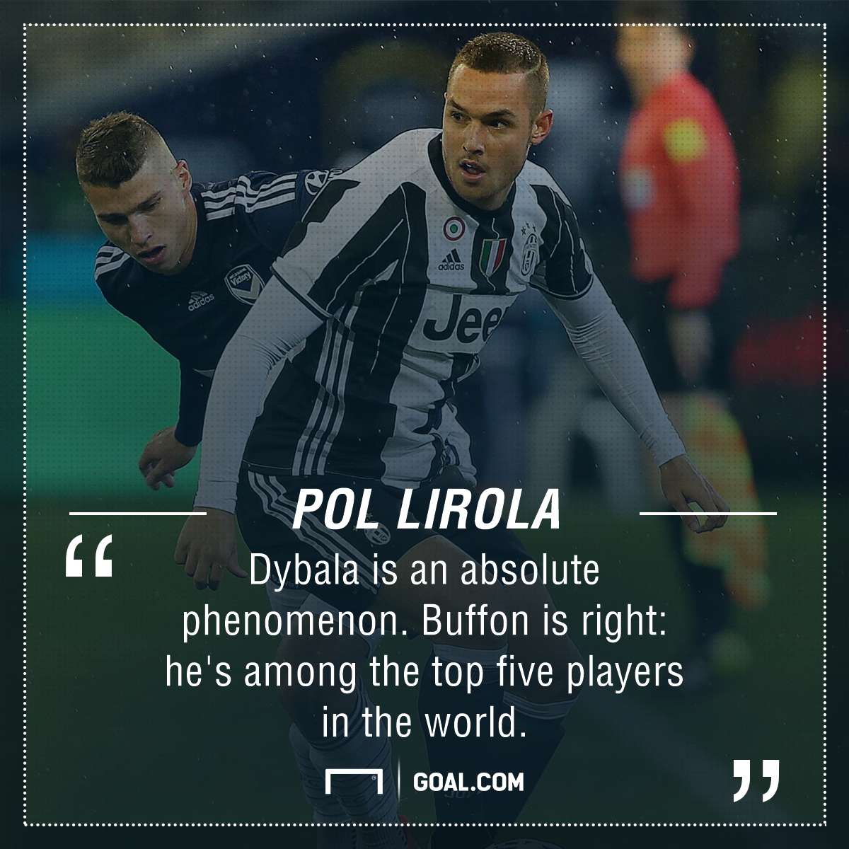 Pol Lirola Paulo Dybala PS