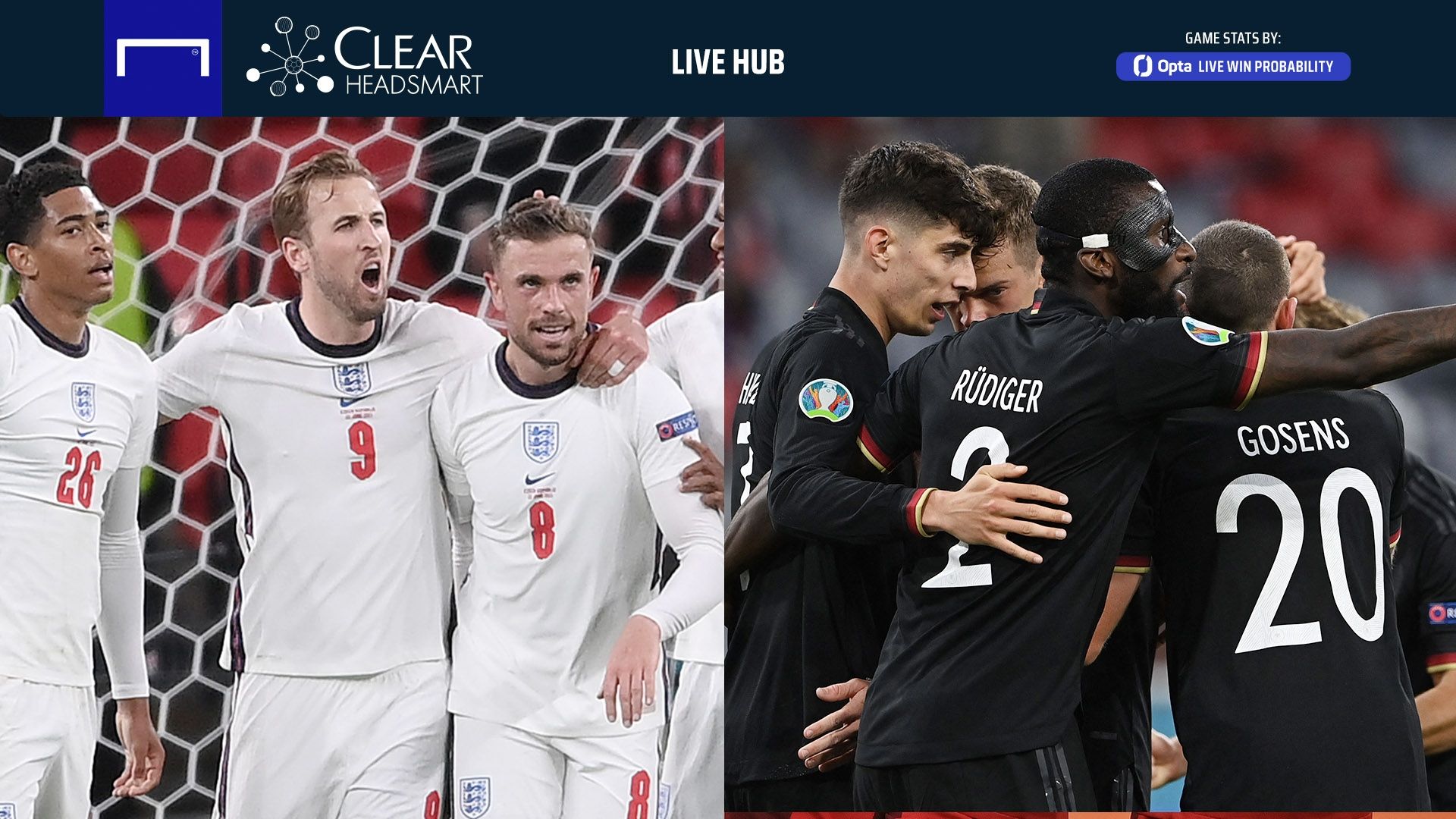 Inggris vs Jerman - CLEAR