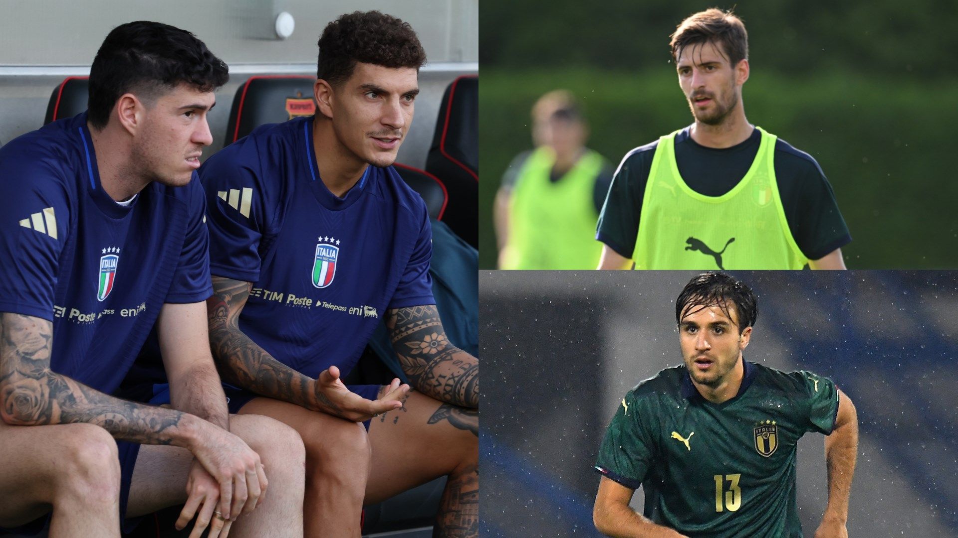 Di Lorenzo Bastoni Gabbia Ranieri Italia