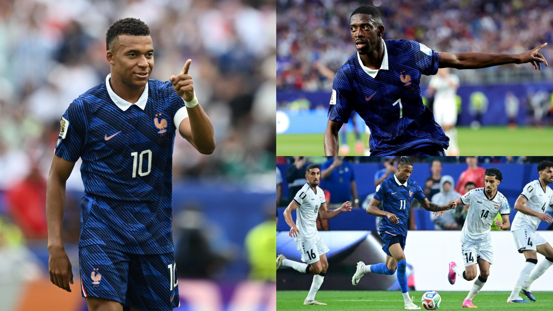 France ratings vs Iraq GFX