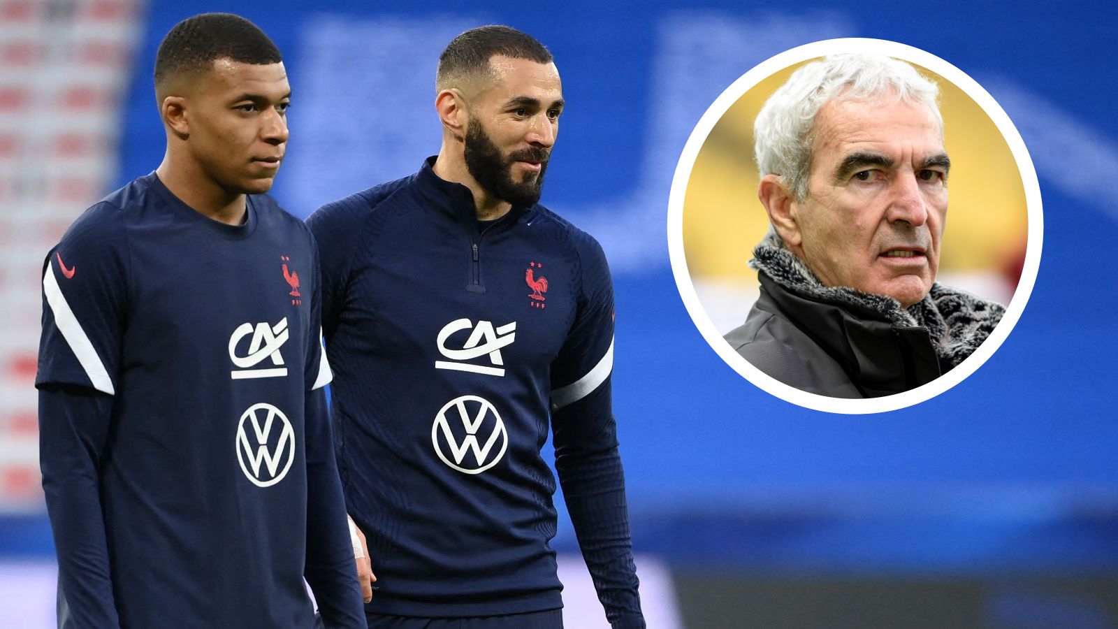 Domenech Mbappe Benzema