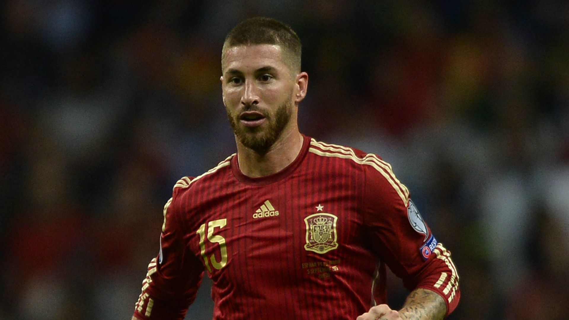 Most capped Europeans Sergio Ramos