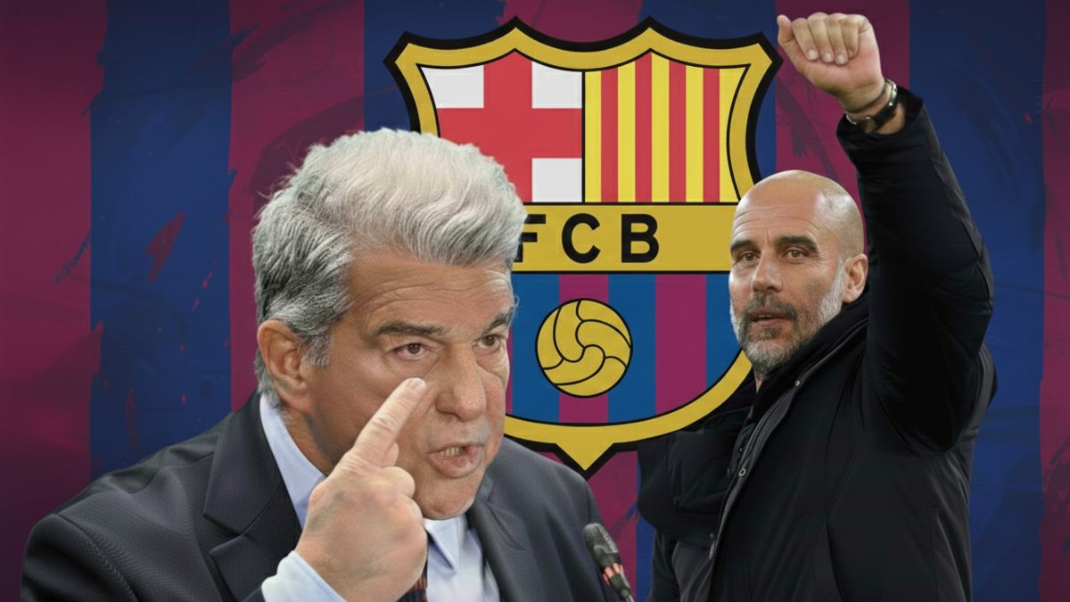 Juan Laporta Pep Guardiola Barcelona (Goal Only)