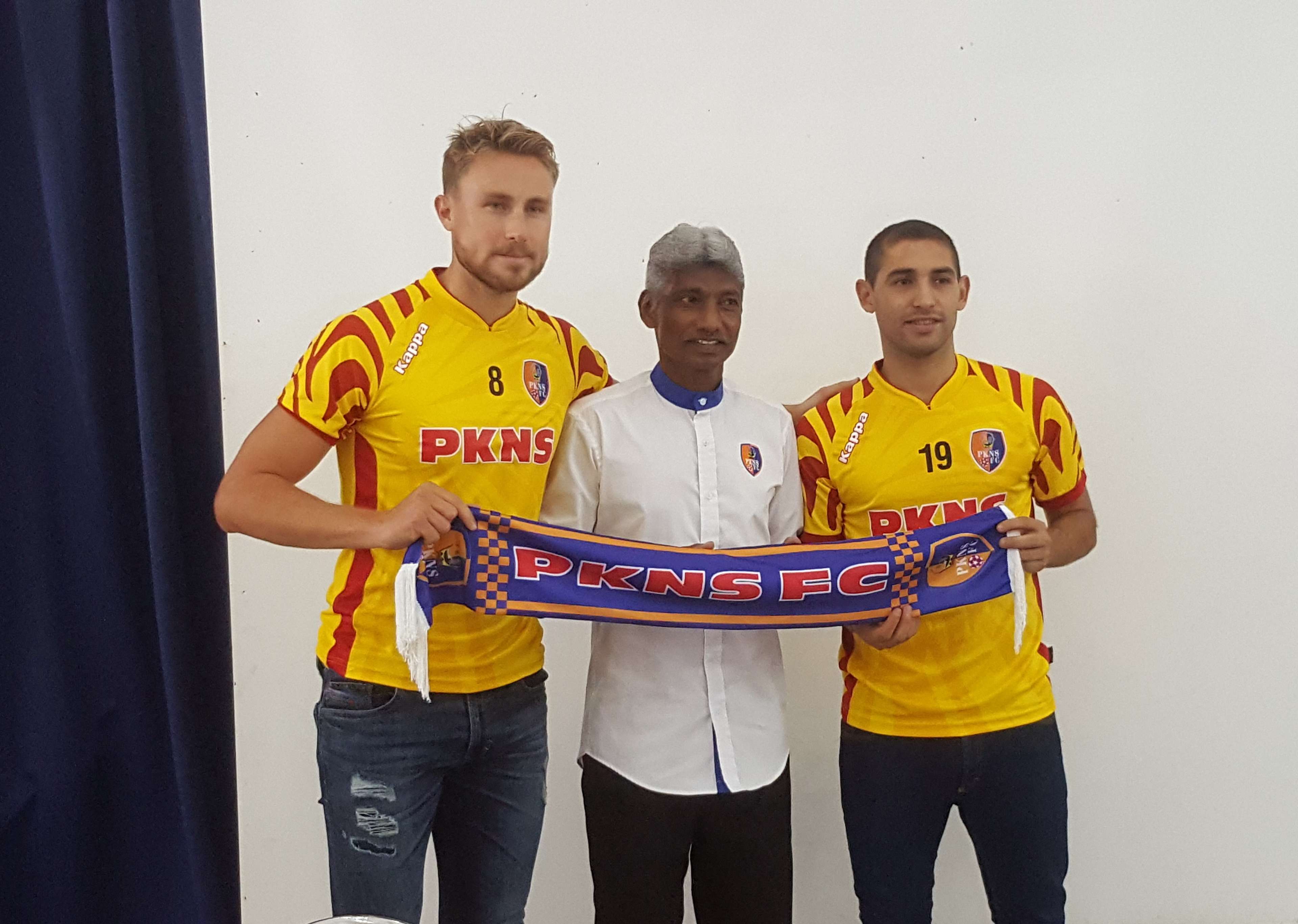 Zac Anderson, K. Rajagobal, Jonathan Leonel Acosta, PKNS FC, 10012018