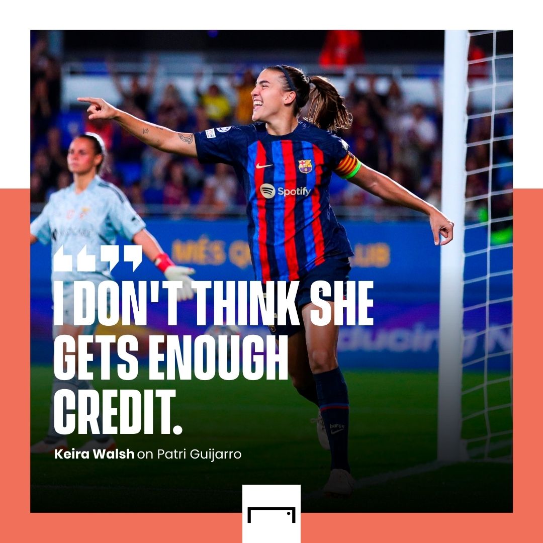 Keira Walsh Patri Guijarro quote PS gfx 1:1