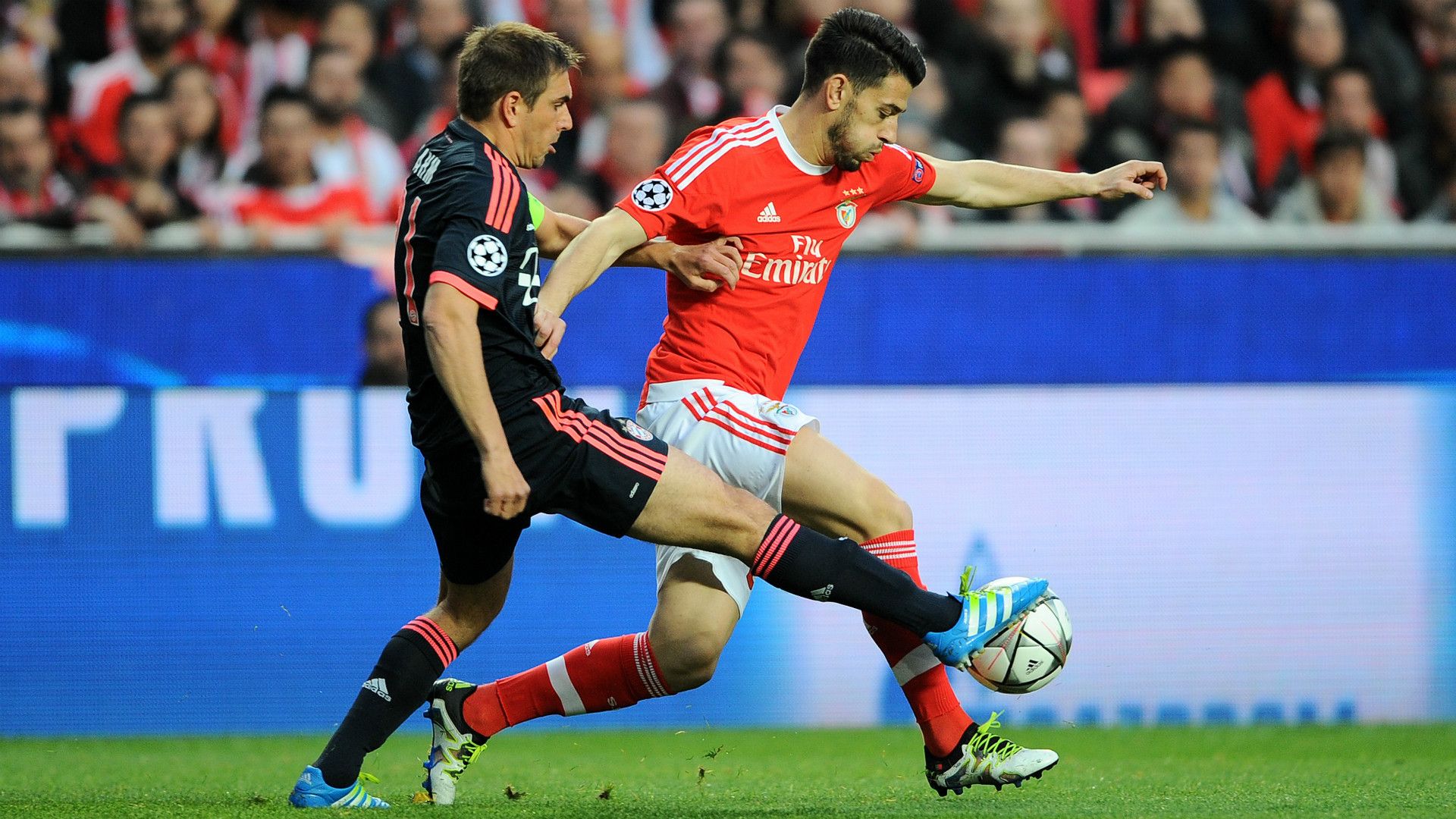 Philipp Lahm Pizzi Benfica FC Bayern Munchen Champions League 13042016