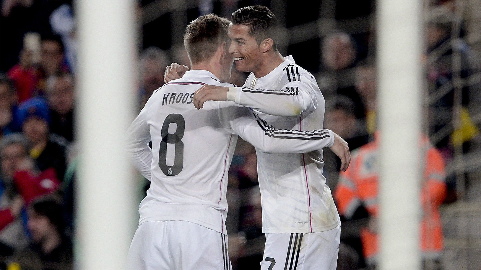 Barcelona Real Madrid La Liga Cristiano Ronaldo Toni Kroos 22032015