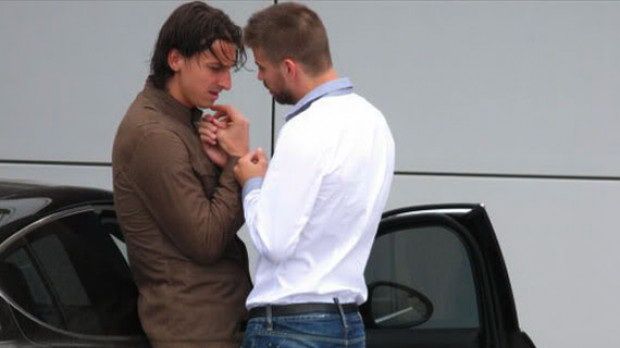 Zlatan Ibrahimovic Gerard Pique