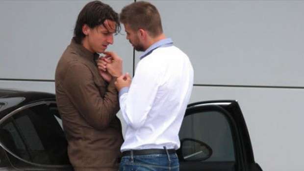Zlatan Ibrahimovic Gerard Pique