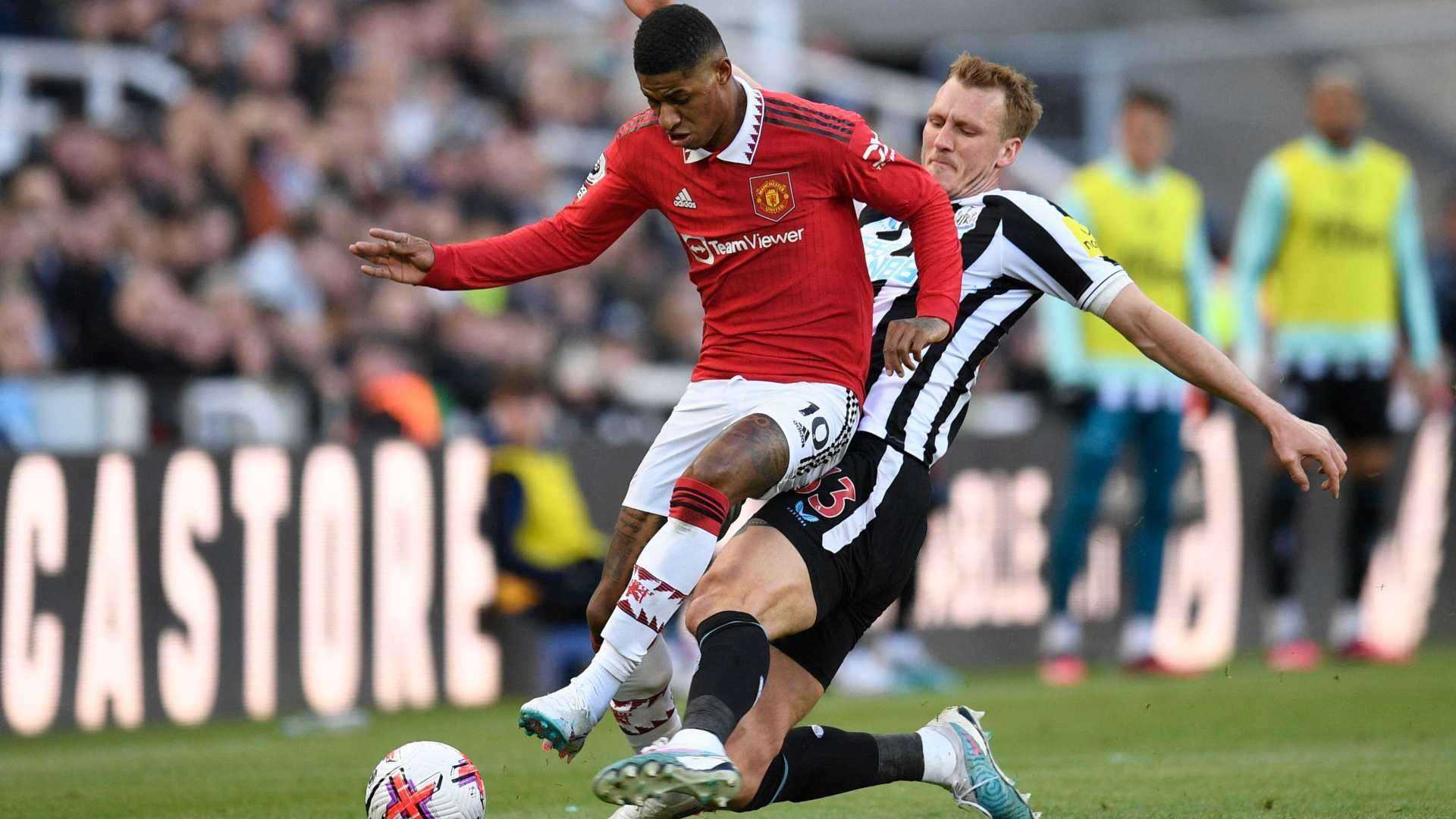 20230402 Marcus Rashford Dan Burn