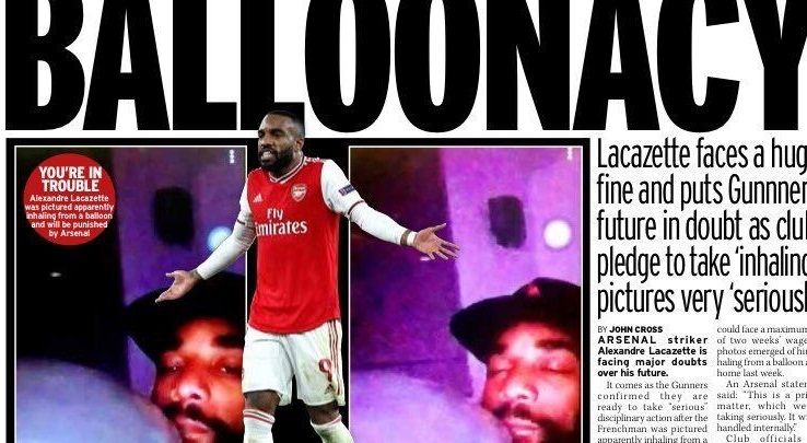 Newspapers covers embed only 18 Mirror May