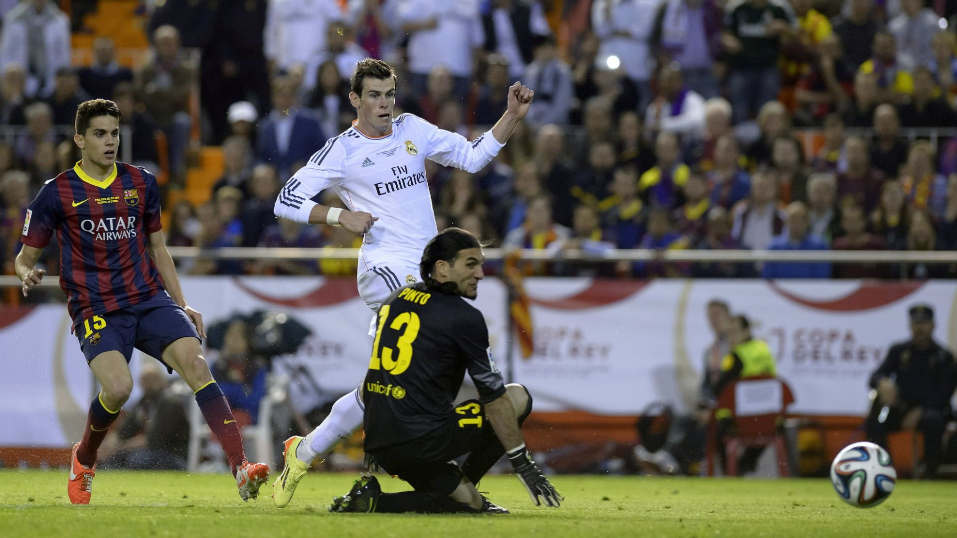 Gareth Bale Real Madrid Barcelona Copa del Rey final