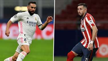 Carvajal Herrera Real Madrid Atletico Madrid