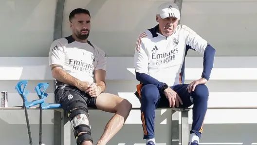 Dani Carvajal Carlo Ancelotti Real Madrid 21102024