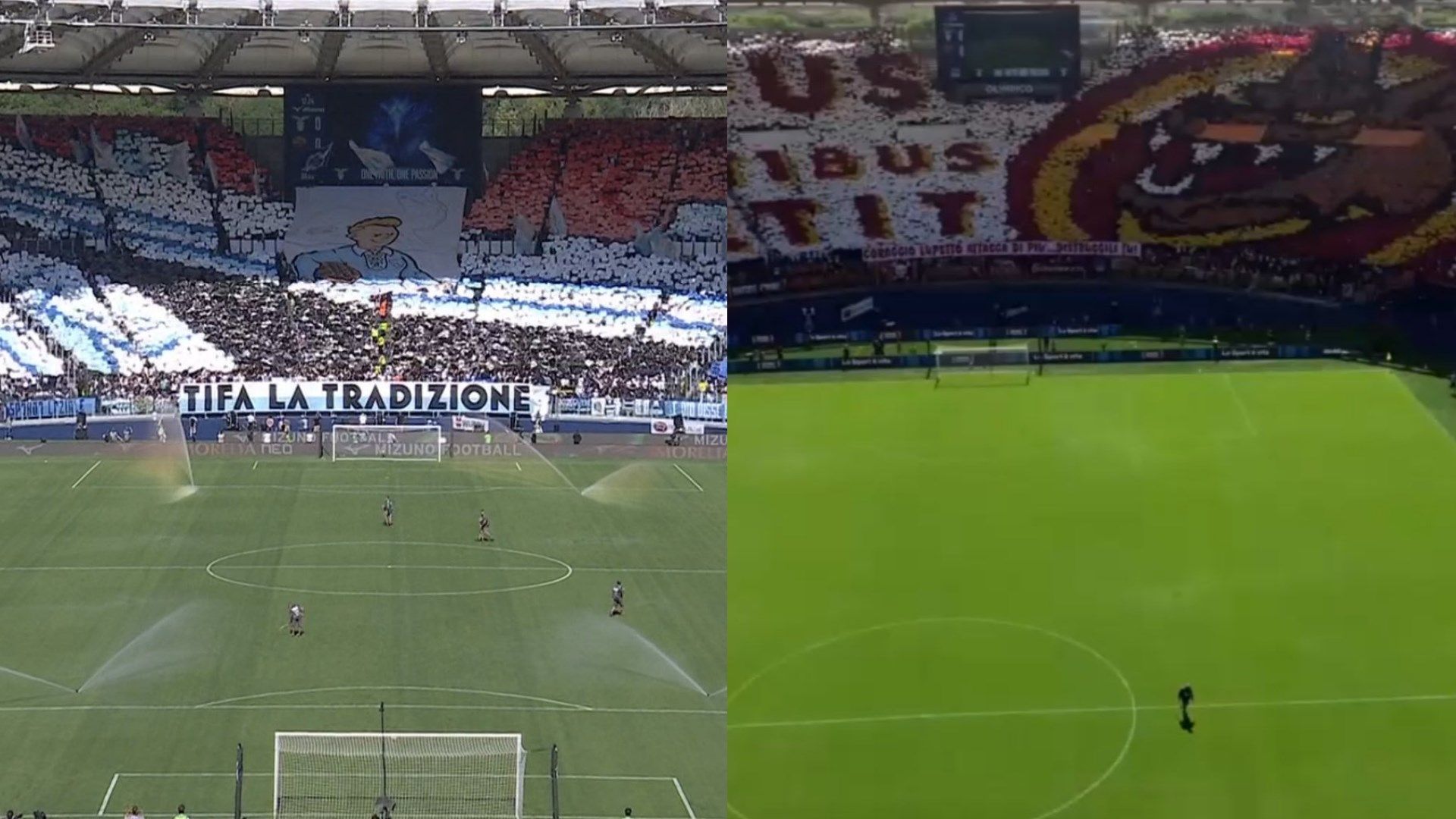 Coreografie Derby Roma