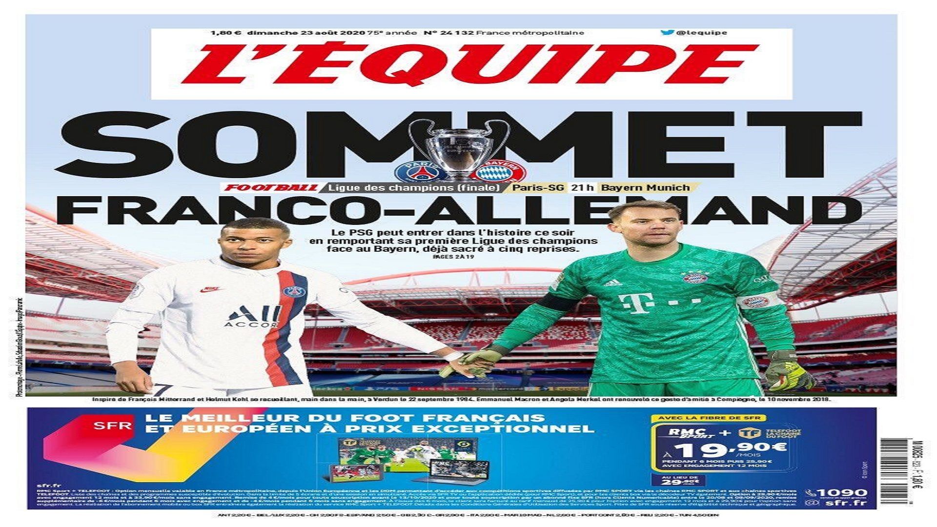 23 ِAugust L'Equipe