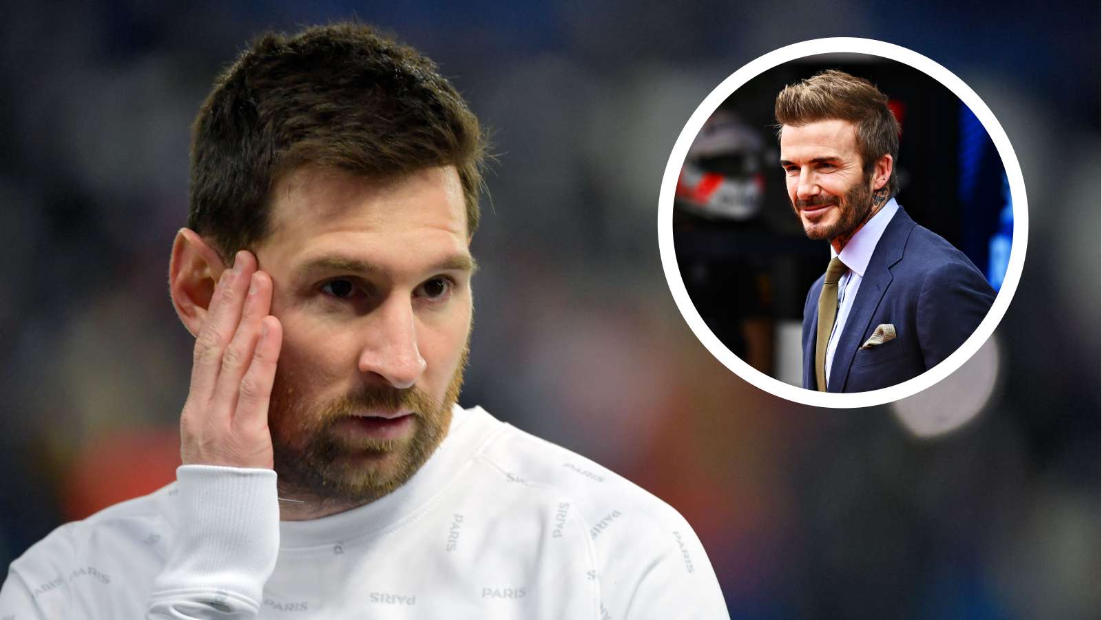 Lionel Messi David Beckham