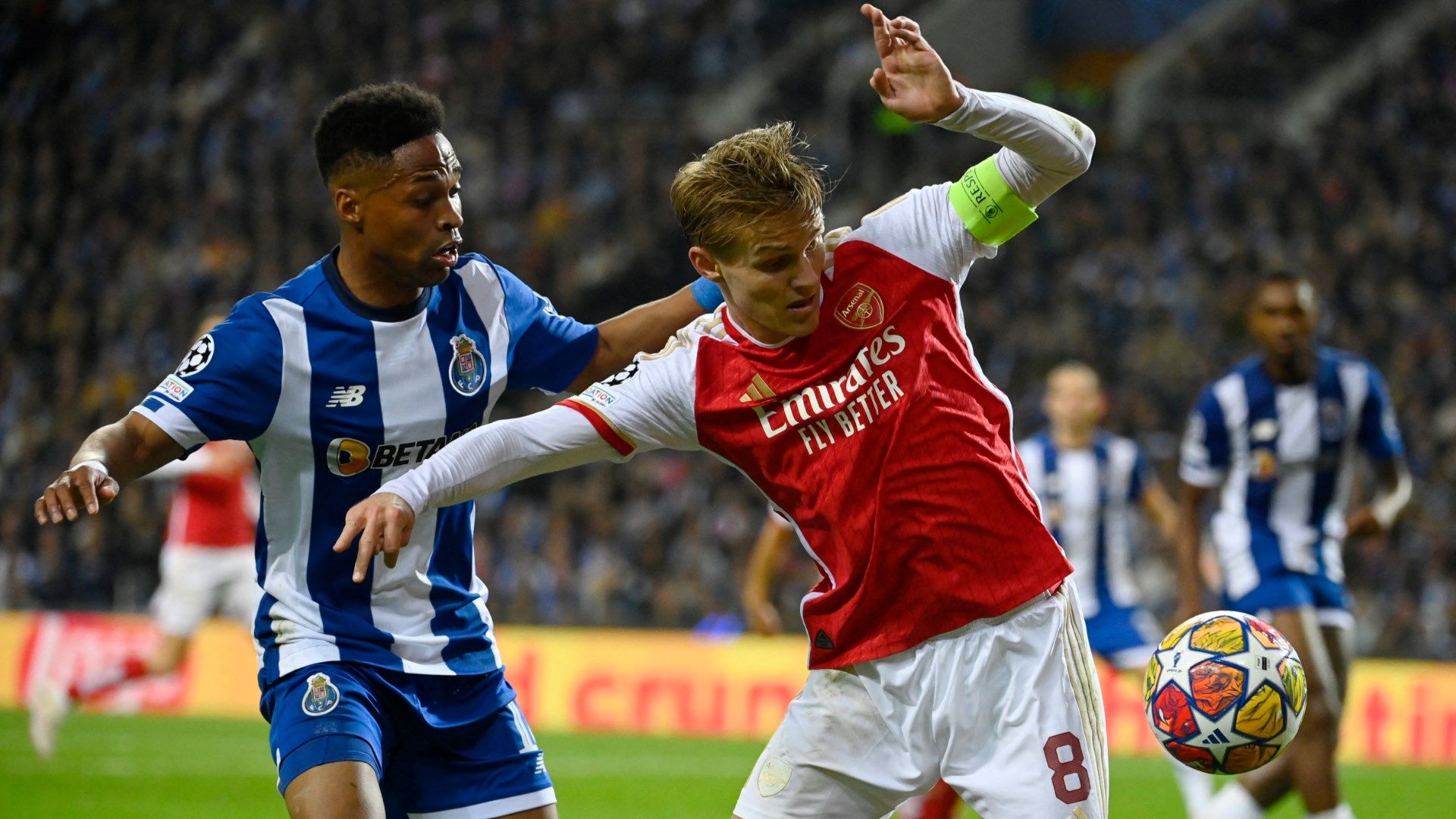 Wendell Porto Martin Odegaard Arsenal 2023-24