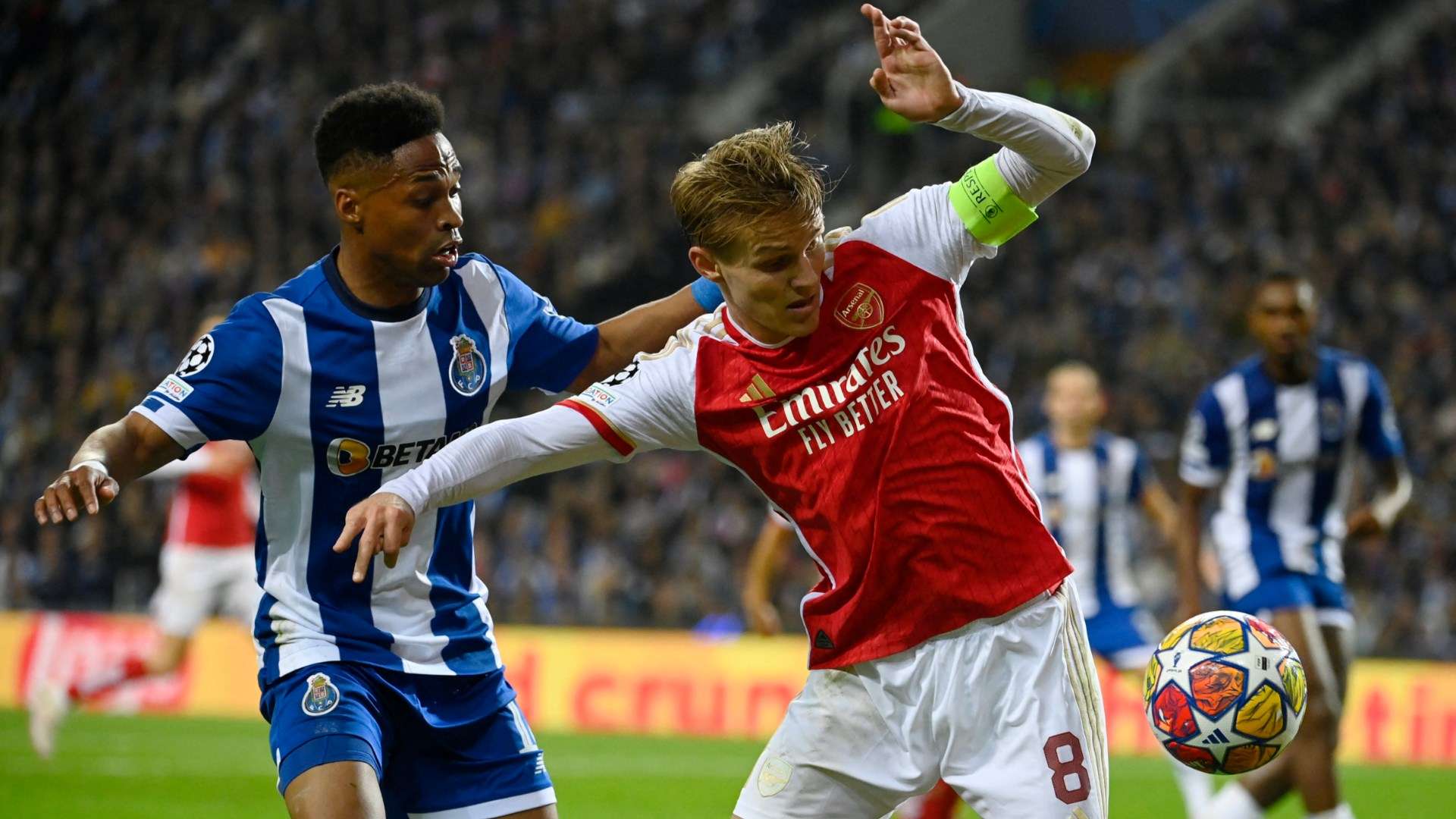 Wendell Porto Martin Odegaard Arsenal 2023-24