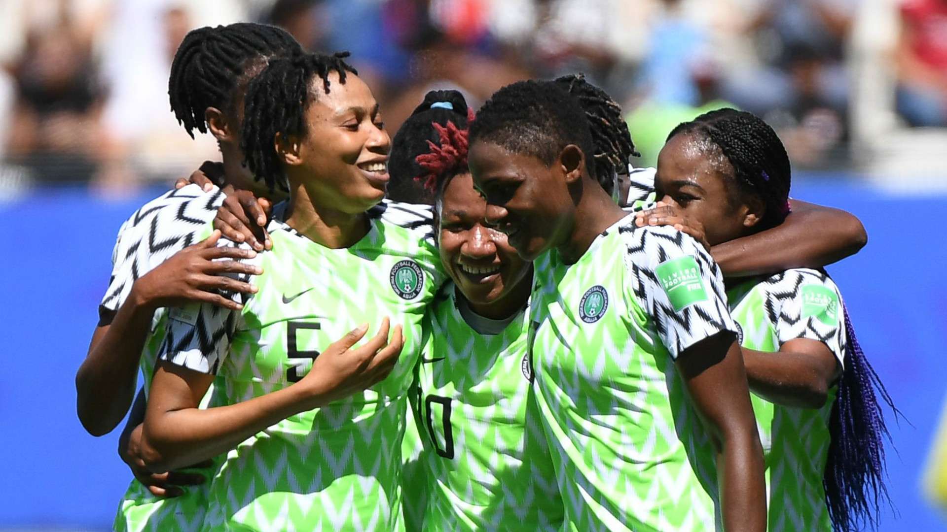 Nigeria celebrate 2019