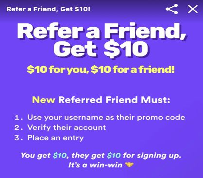 dabble refer a friend