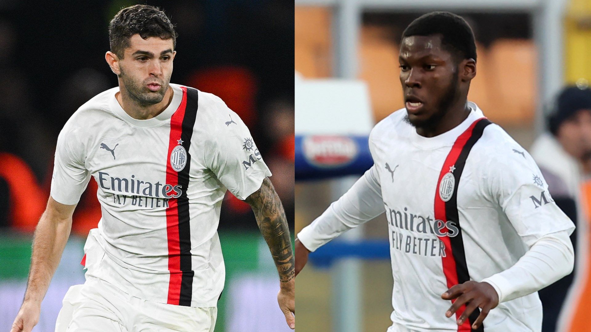 Christian Pulisic Yunus Musah Milan Split