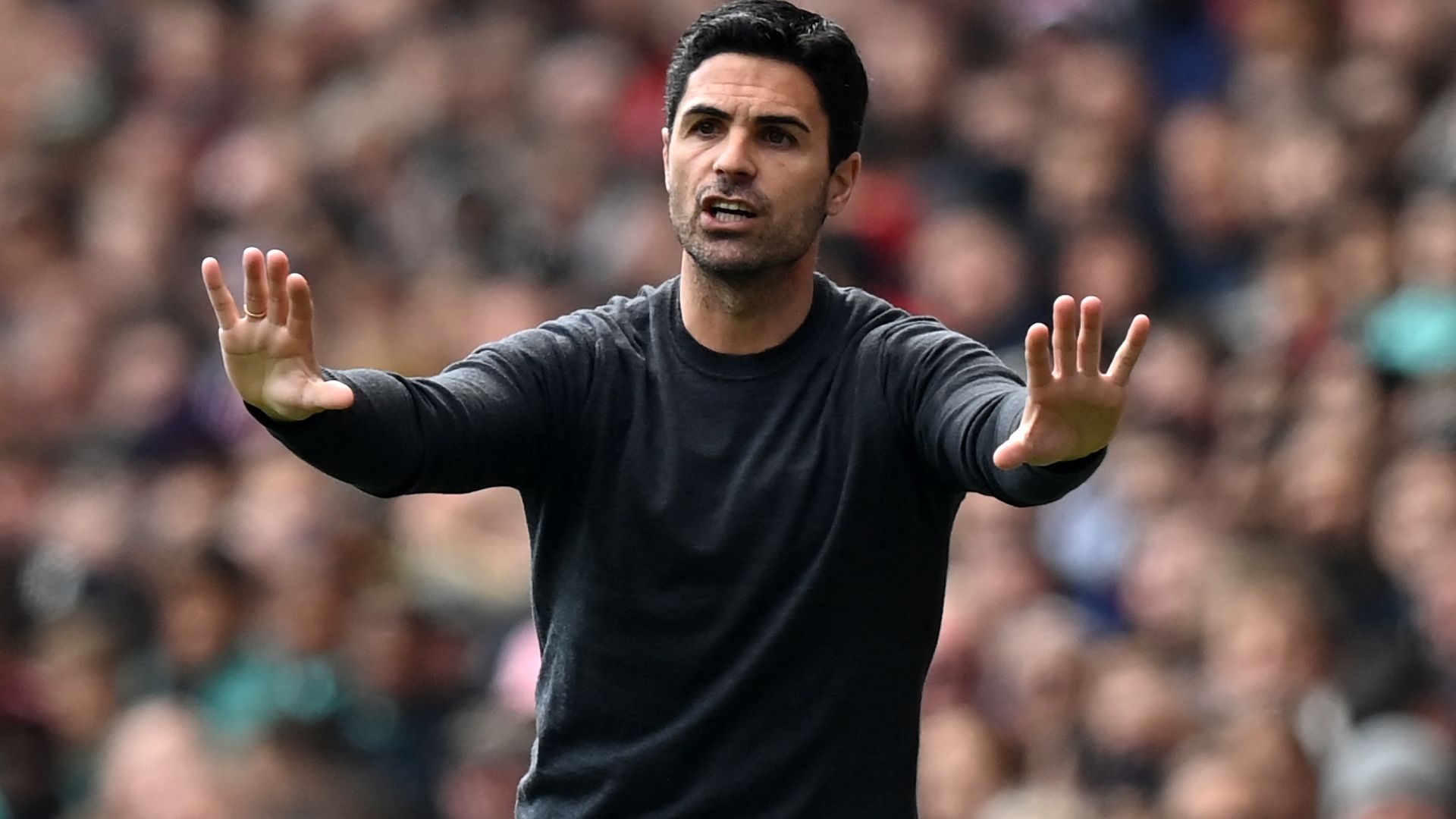 Mikel Arteta Arsenal Tottenham 2021-22