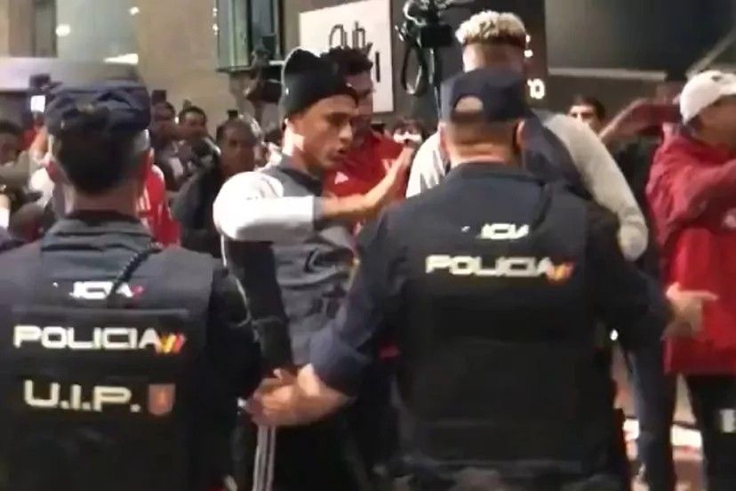 Incidentes entre la selección de Perú y la policía