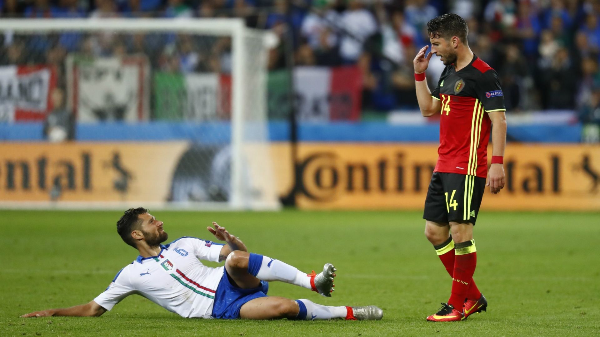 Dries Mertens, Belgium - Italy