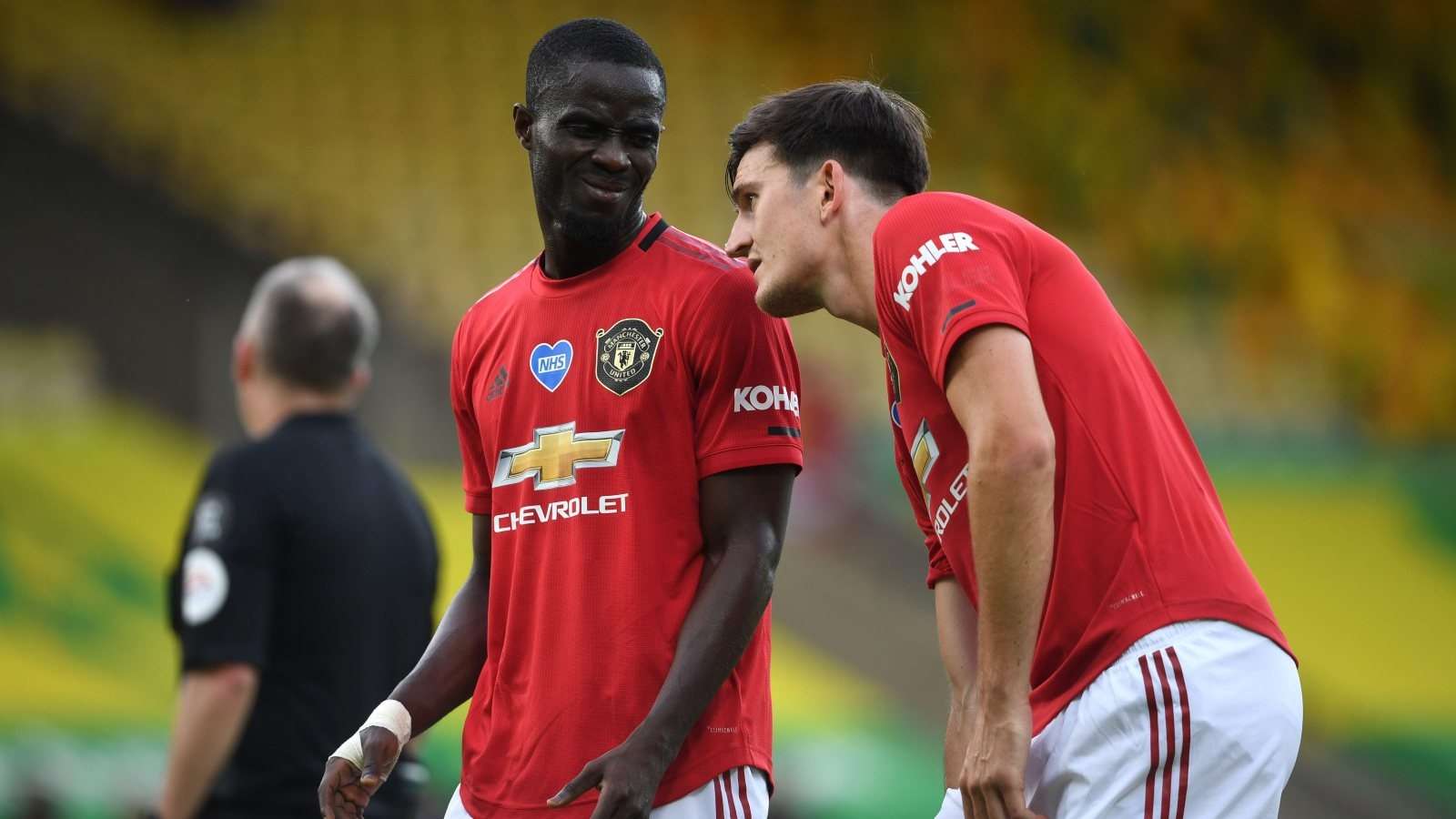 Eric Bailly Harry Maguire