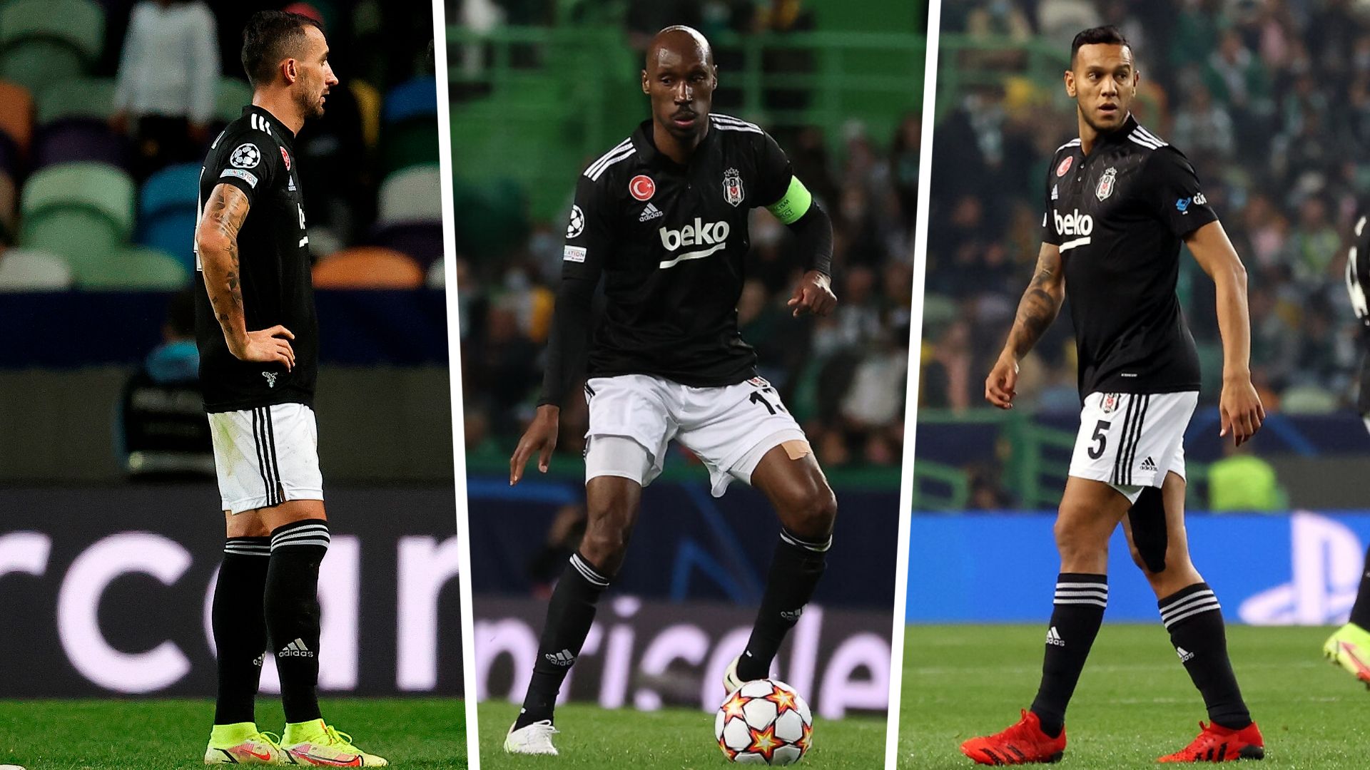 Mehmet Topal & Atiba Hutchinson & Josef de Souza Besiktas GFX