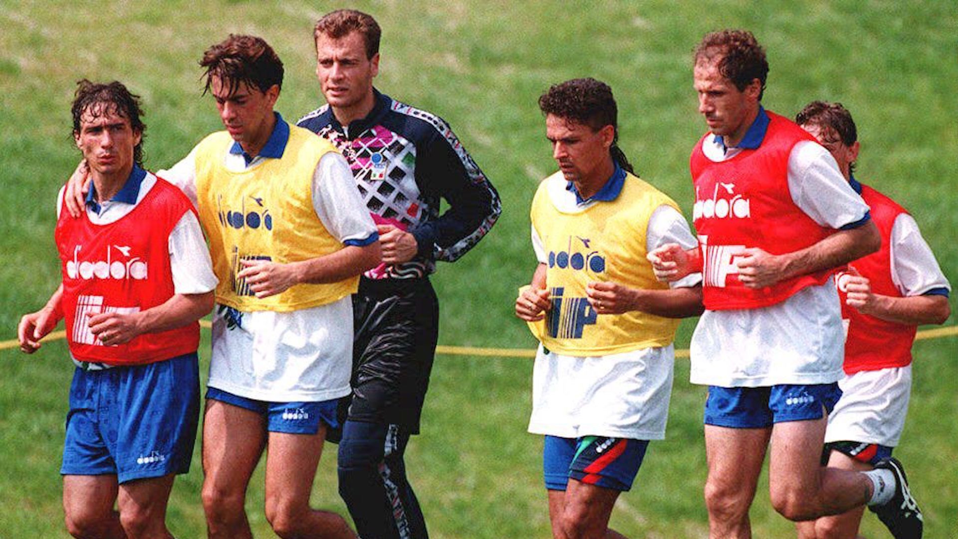 Franco Baresi Roberto Baggio Italy