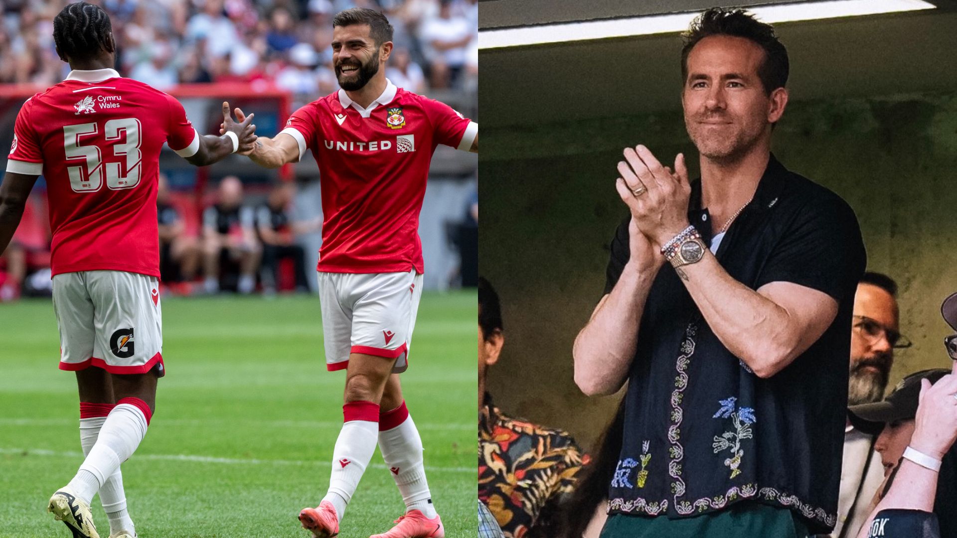 Ryan Reynolds Wrexham Vancouver Whitecaps 2024