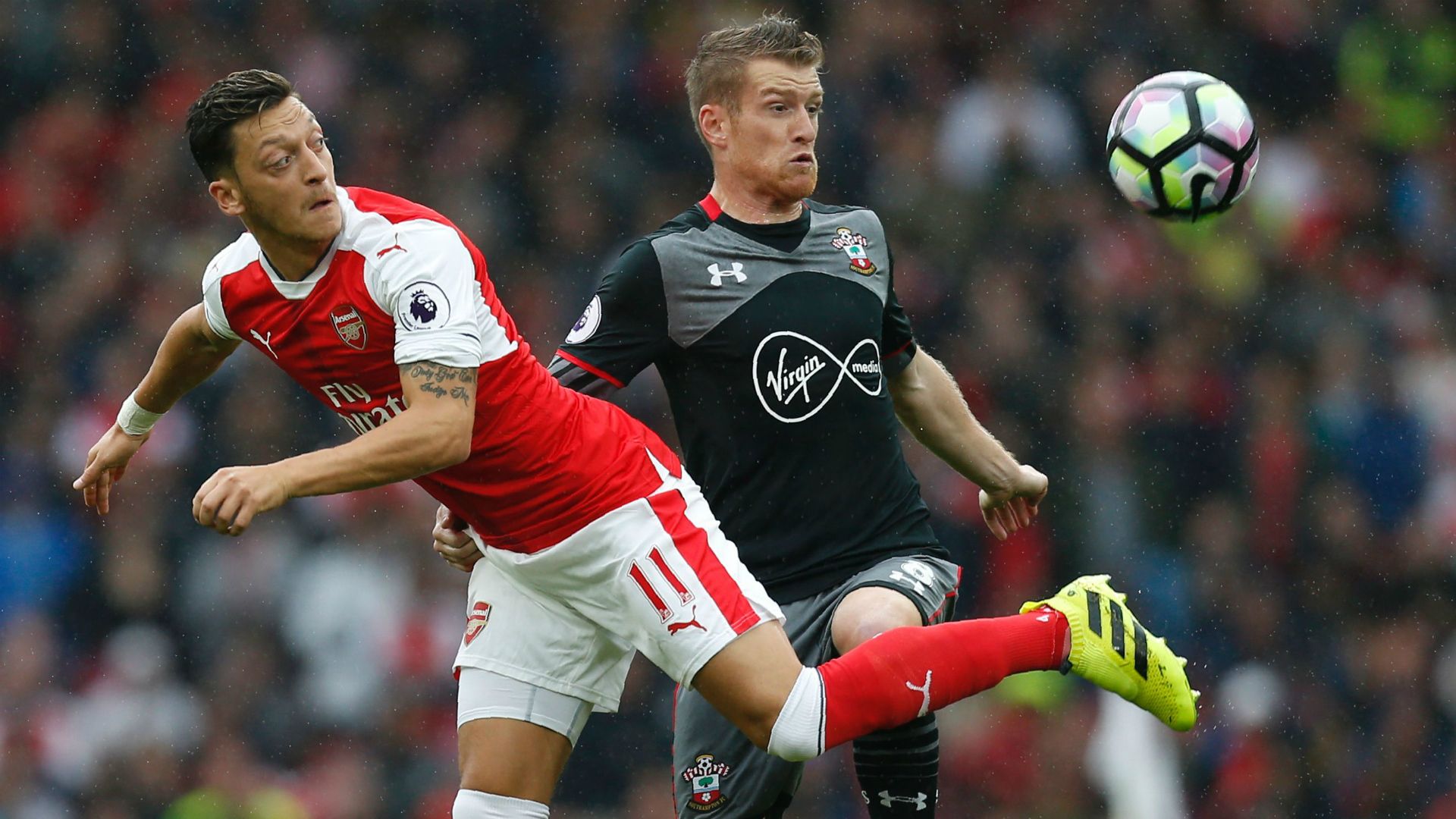 Mesut Ozil Arsenal Southampton