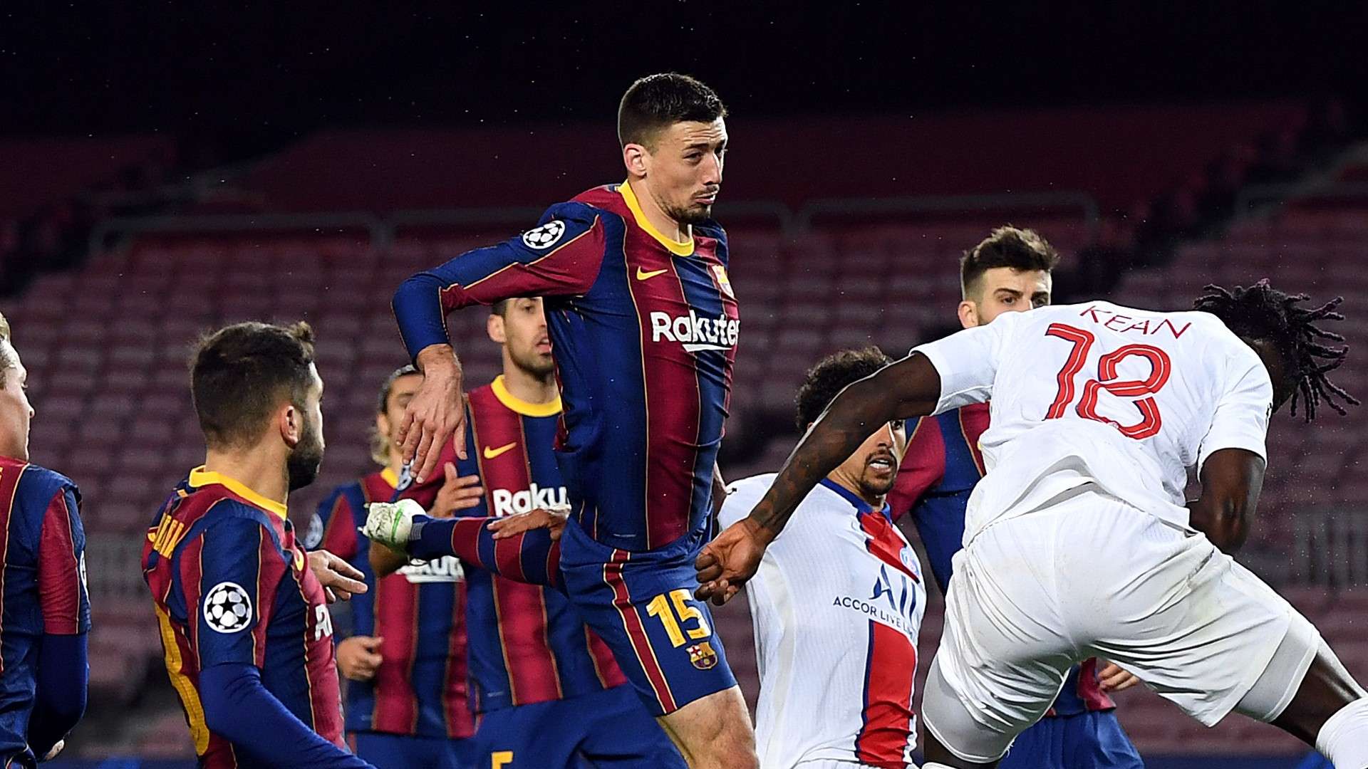 Clement Lenglet Barcelona PSG 2021