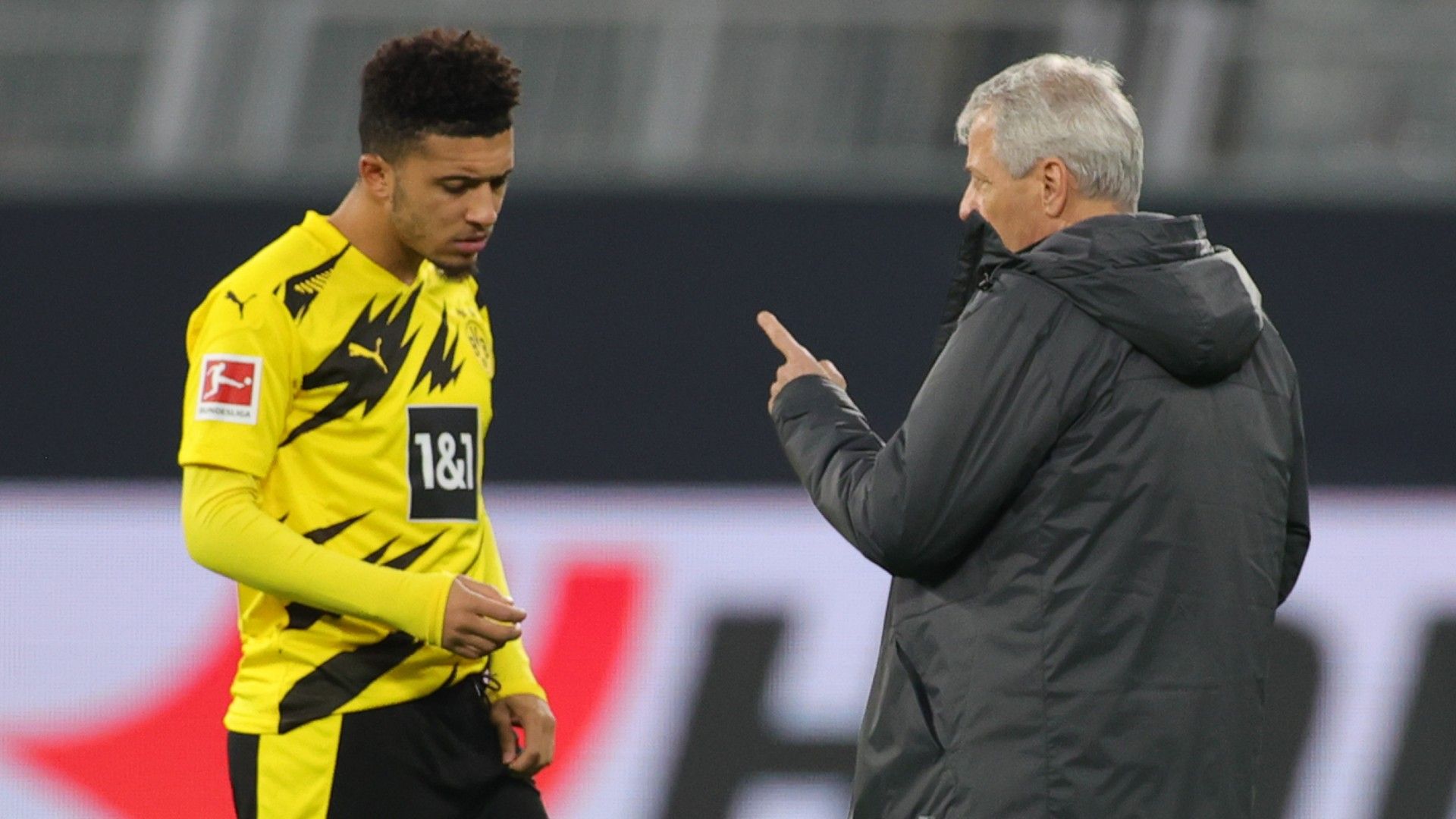 Jadon Sancho Borussia Dortmund Lucien Favre