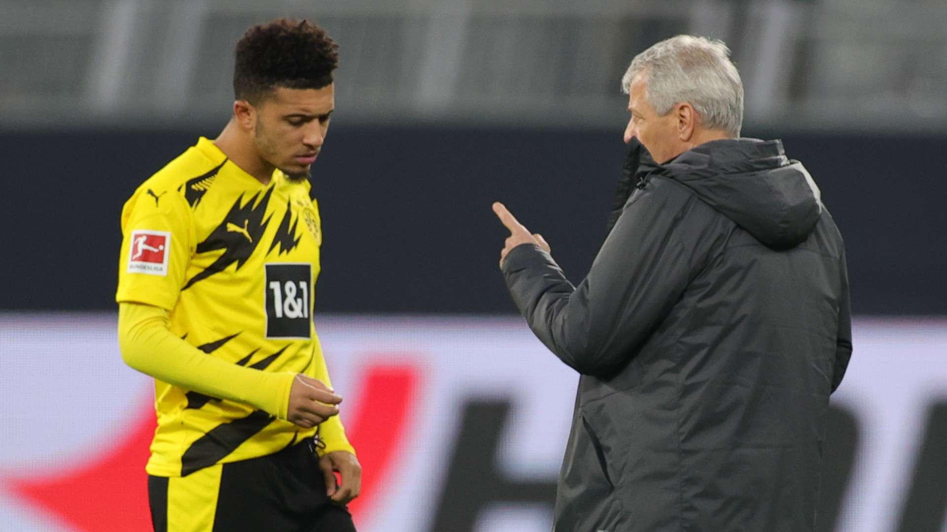 Jadon Sancho Borussia Dortmund Lucien Favre