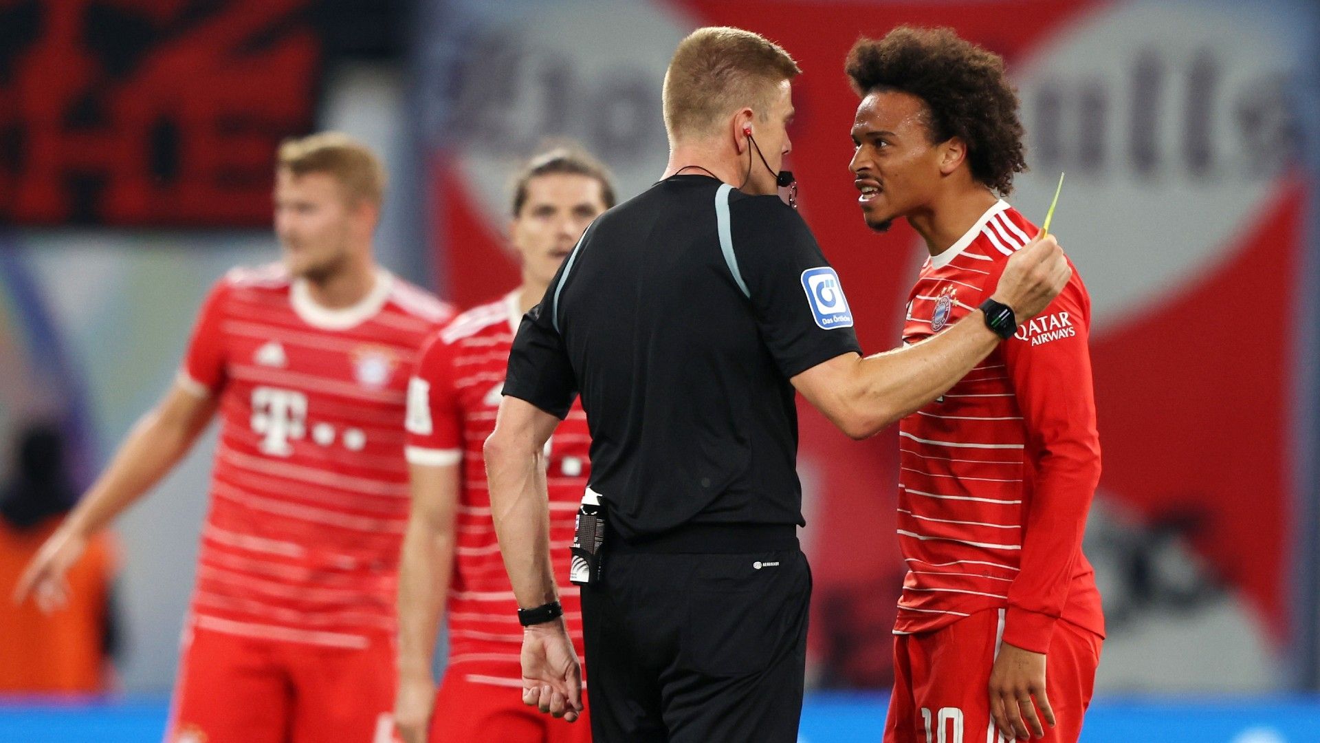 Leroy Sane FC Bayern Leipzig Supercup 30072022