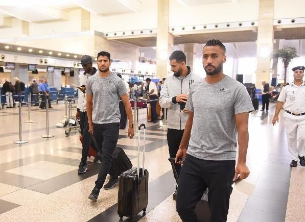 وصول الأهلي للجزائر