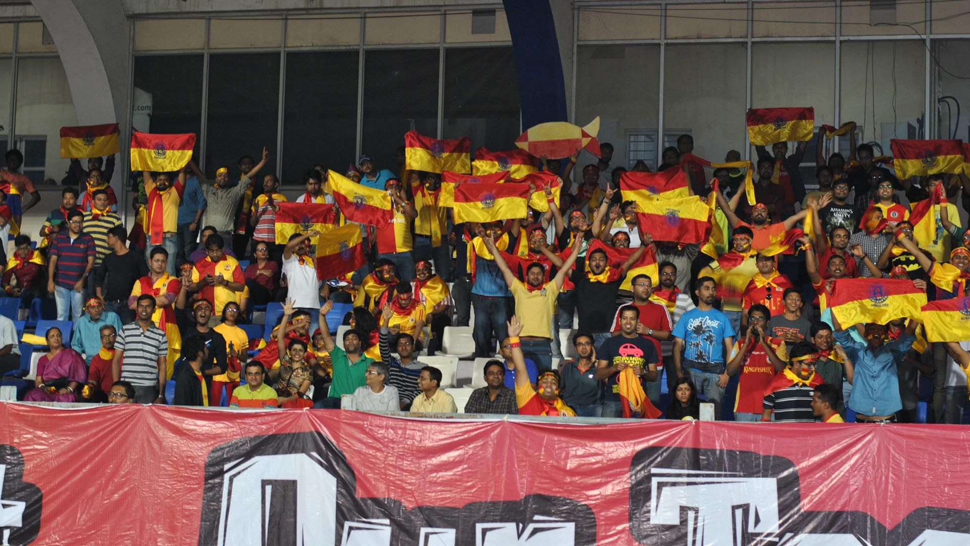 East Bengal supporters I-League 2017
