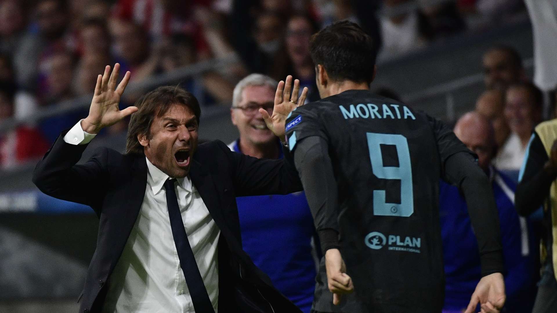 Antonio Conte & Alvaro Morata