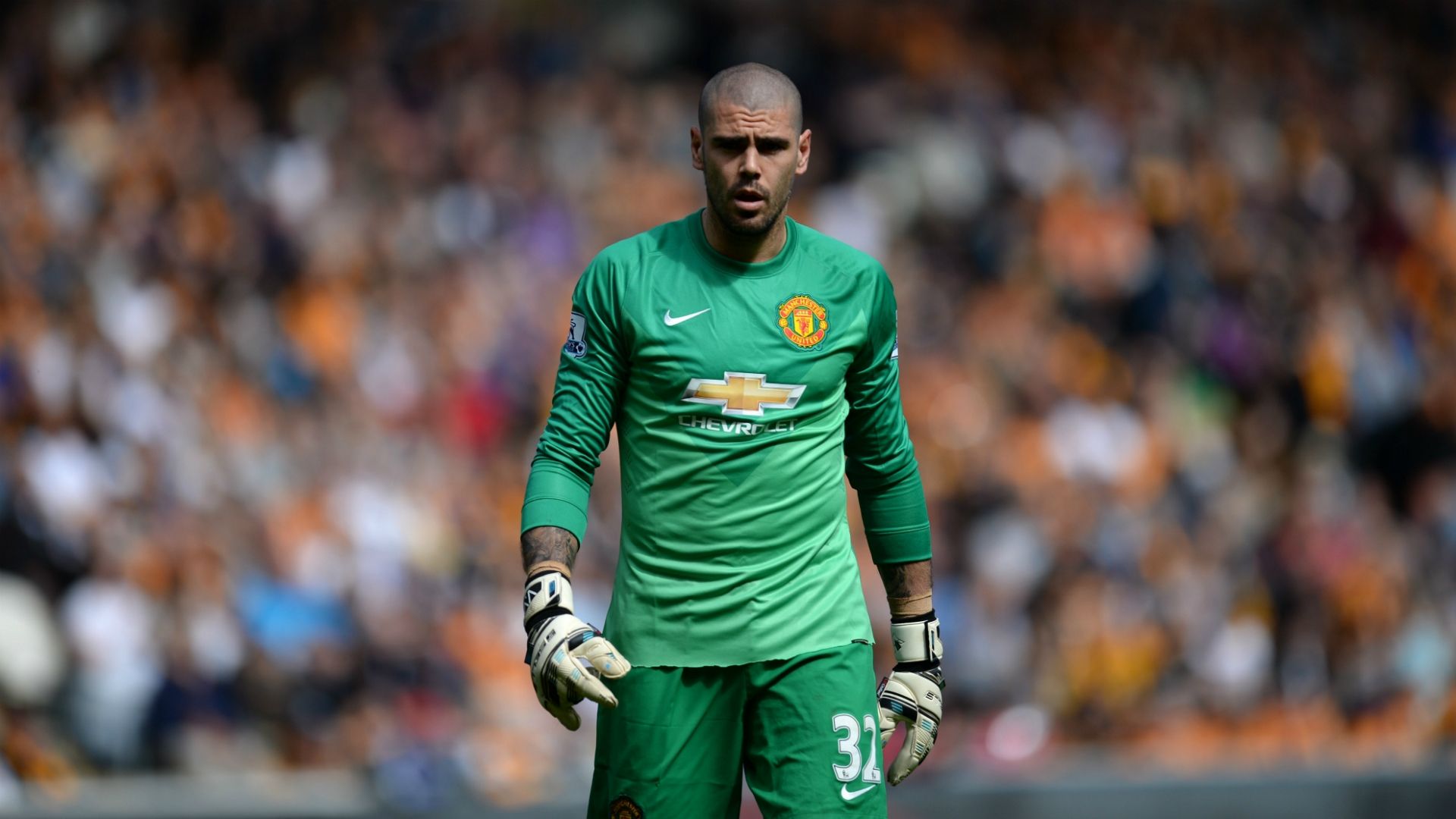 Victor Valdes Hull City-Manchester United